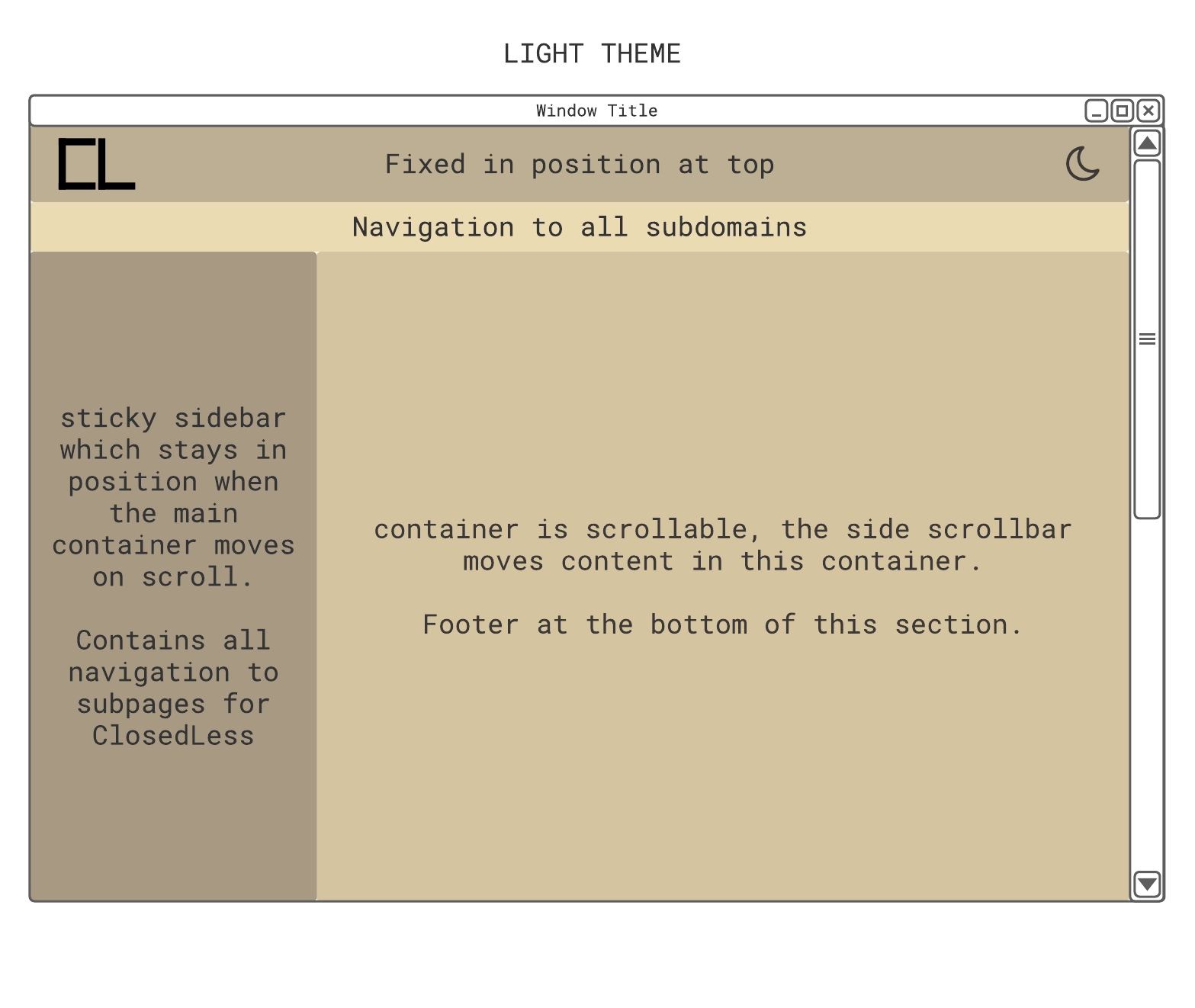 Wireframe Homepage