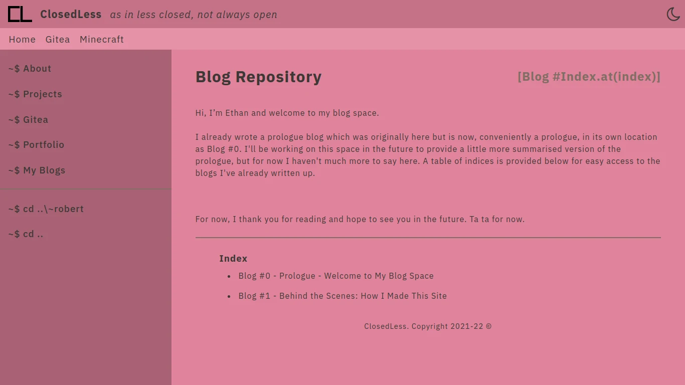 TheOnePath - Old Homepage